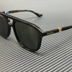 NEW Gucci Men's Black Large Sunglasses